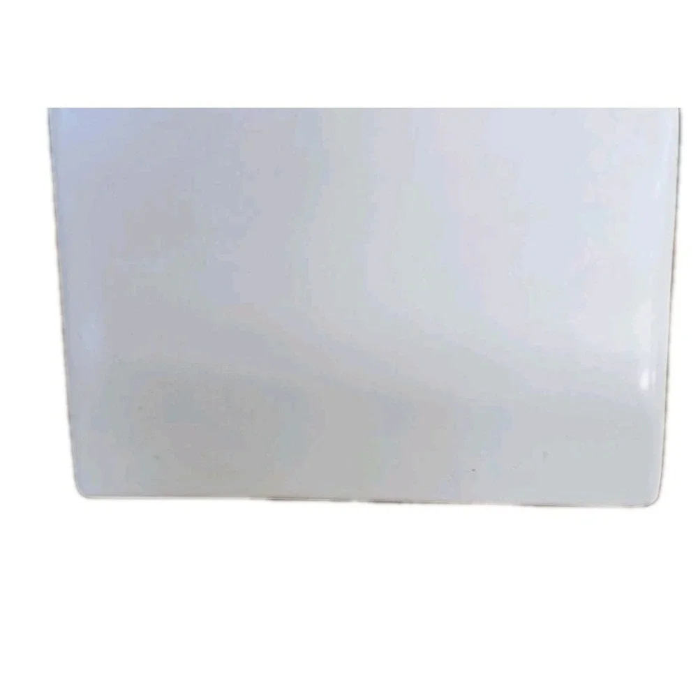 White Ceramic Post Script Letter Holder Office Mail Sorter Modern Farmhouse‎